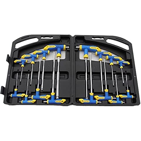 Dapetz 16Pc T Handle Hex Key Set Cover