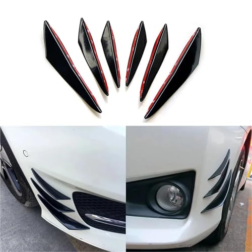 Lèvre de carrosserie anti-rayure : 6 ailerons protégeant le diffuseur - 2