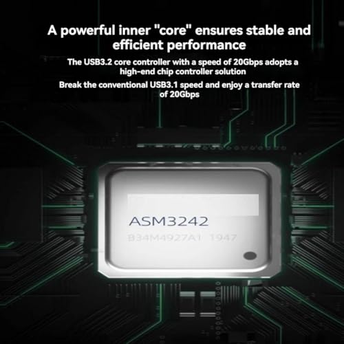 Carte d'extension PCI-E vers type E USB 3.2 20 Gbps pour panneau avant PC - 3