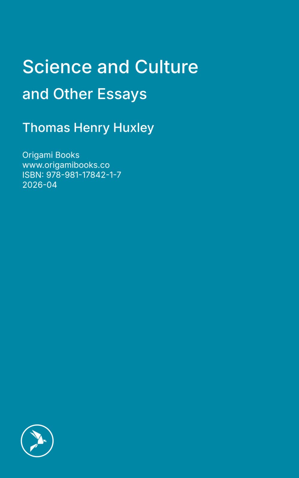 Science and Culture: and Other Essays
