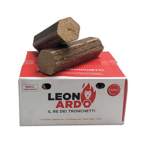 2 x Packs Premium Restaurant-Grade Leonardo Beech Briquette Firewood Logs - Ideal for Heat Stoves, Fireplaces, Pizza Ovens, and Barbecues - Image 3