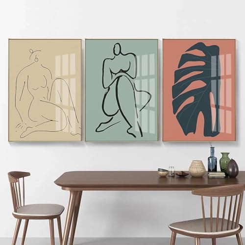Affiches toile mur art photos KEBIA tableau plante verte moderne