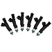 LSAILON Engine Fuel Injectors 6 Pieces Fuel Injector fit for,12Holes Dodge Dakota/Durango/Nitro/Ram 1500,Jeep Commander/Grand Cherokee/Liberty,Mitsubishi Raider,Ram 1500 0280158020