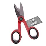 FORBICE ELETTRICISTA PROFESSIONALE - L’impugnatura ergonomica in nylon assicura una presa antiscivolo durante i lavori di cablaggio e manutenzione. Questo attrezzo si inserisce perfettamente nella borsa degli Attrezzi Elettricista Professionali, offrendo sempre un supporto affidabile
