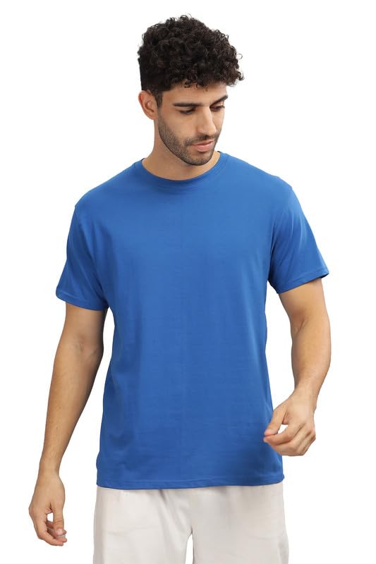Image of XENOVAURBAN Unisex Regular Cotton Solid Color Tshirt
