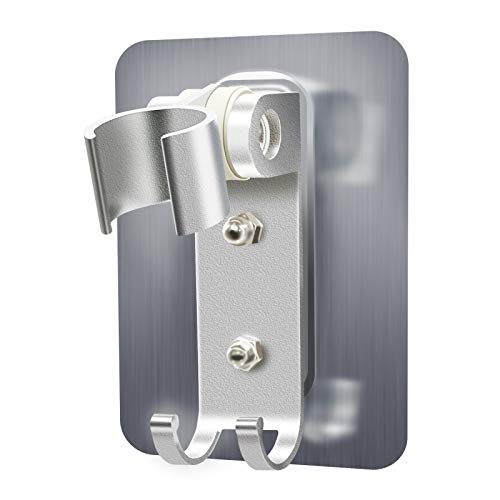 Soporte Ducha de Mano Cabezal, Soporte de Alcachofa para Ducha el se Puede Ajustar 90 Grados, Adhesin Fuerte, Resistente al Agua Titular Cabeza Ducha