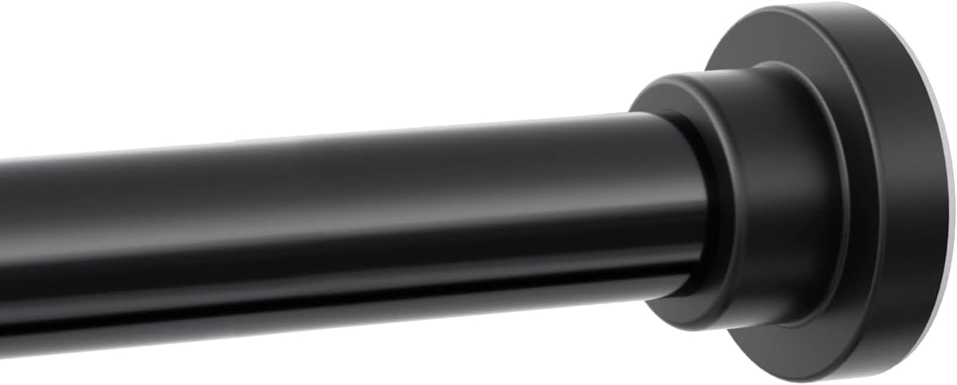 ANIS·KEBBR Stainless Steel Adjustable Curtain Rods 65 to 76 Inches