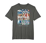 Buffalo New York NY Waterfront Wonder SD391 T-Shirt