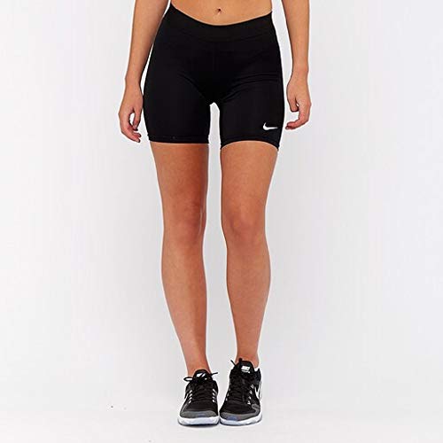Nike Womens Half Tight Compression Running Short (Small, Black) #TOP1