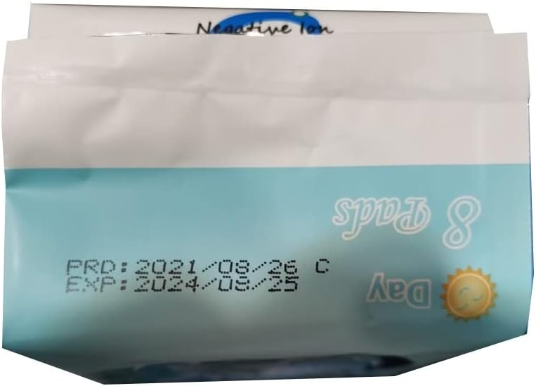 2 Packs Winalite WinIon Day Use (with Wings) Anion Strip Super Absorbent Pad for Women Exp08/2024, Blue