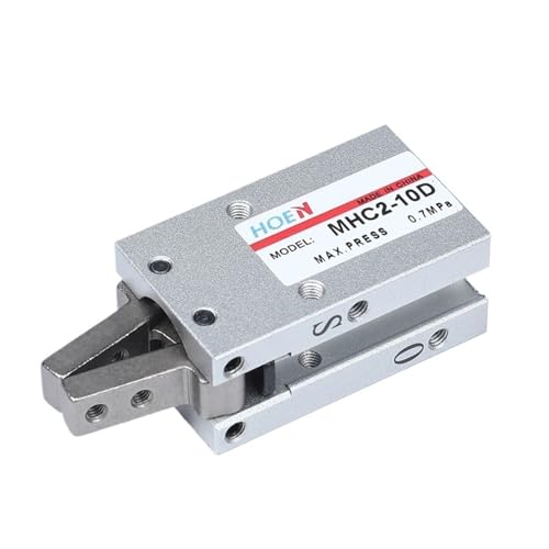 Pinza manual neumática angular MHC2-16D para evitar fallos de agarre industrial 3