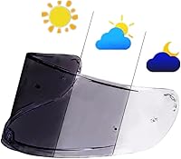 Vista 2 de BSTOP FF801 escudo para LS2 FF397 Escudos de repuesto para casco, visera solar, accesorios de casco de motocicleta de alta resistencia, piezas