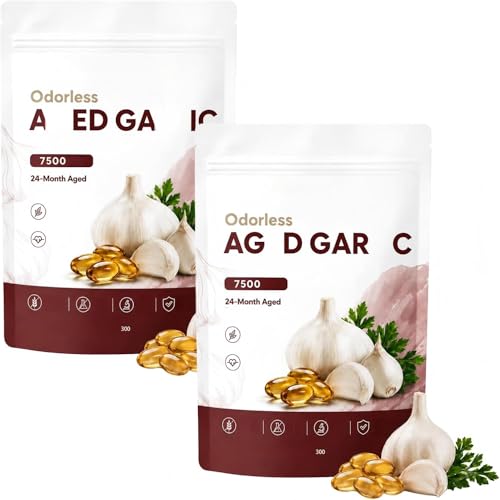 Ail vieilli pour la circulation et la digestion sans odeur 2 pcs