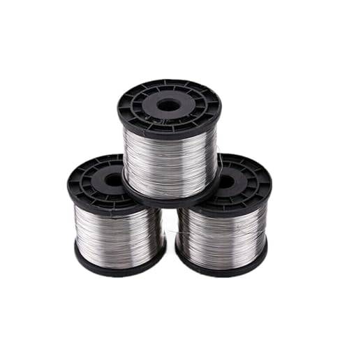 99.99% High Purity Titanium Wire, Pure Ti Metal Wire 0.05mm-8.0mm × 1000mm for Industrial & Lab Use 0.25mm × 1000mm