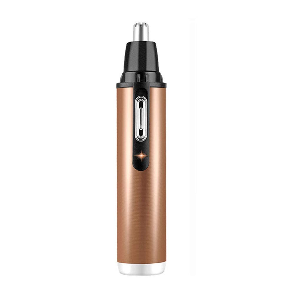 Professional Nose Ear Hair Trimmer for Men Women Electric Nostril Nasal Hair Clippers Trimmers Waterproof Mute Motor Wet
