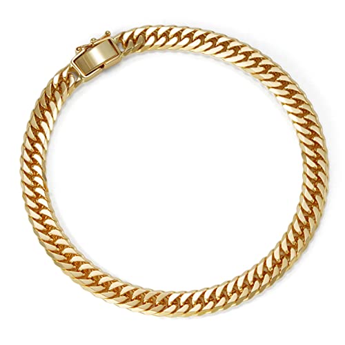 18金喜平ブレスレット 6面ダブル 20g 20cm