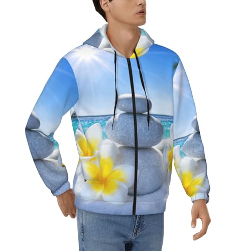 Sweat à fermeture éclair intégrale EdWal pour homme veste chaude contre le froid décontractée