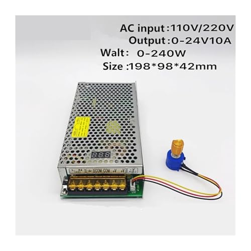 Alimentation à découpage réglable 0-24V pour stabiliser vos tensions et alimenter vos LED