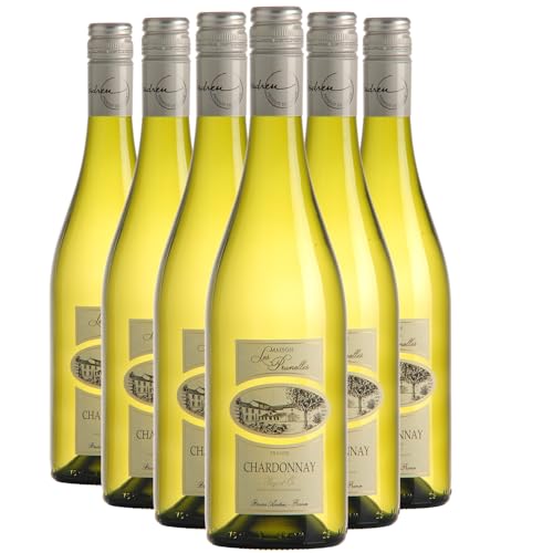 Pays d'Oc Maison Les Prunelles Chardonnay blanco 2025 - Bruno Andreu - IGP - Languedoc Rosellón - Francia - Variedades de uva Chardonnay - 12x75cl