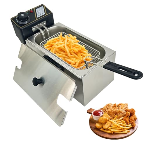 Freidora de Papas Electrica marca AHILAX