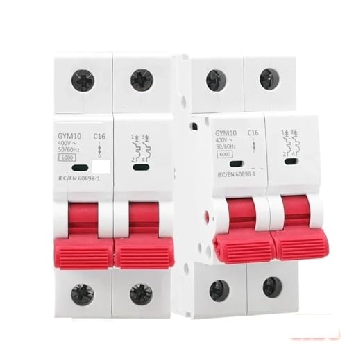 Disjoncteur différentiel 220V 400V courbe C pour tableau électrique et rénovation maison - 5