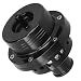 for Focus RS MK1/Escort Cosworth/Sierra Cosworth(Black) Universal Turbine Dump Blow Off Valve 25mm Turbo Blow Off Valve 25mm Dump BOV Atmos