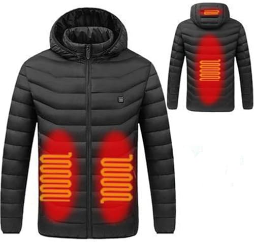 Chaqueta térmica para hombre con 4 zonas de calefacción y tres niveles de intensidad talla 3XL 2