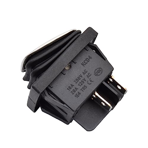 Interrupteur à bascule pour van aménagé et circuits 12V LED bleu 5pcs