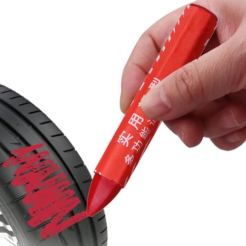 Generisch Marcatori portatili, marcatori colorati per pneumatici, impermeabili, resistenti all'olio, pennarelli resistenti alla luce, pennarelli leggeri per pneumatici, pietre