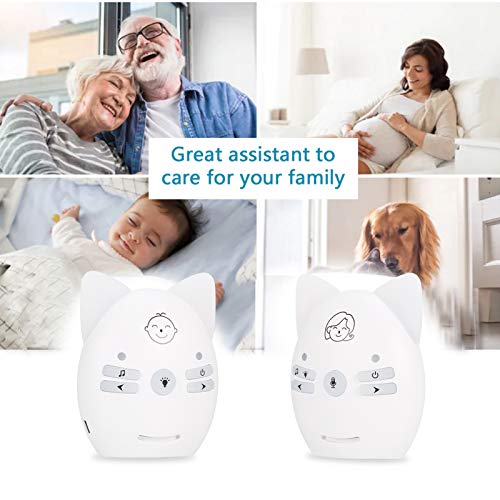 Luz, KKcare Monitor de bebê de áudio sem fio bidirecional Talk Back Transmissão de longo alcance Mod