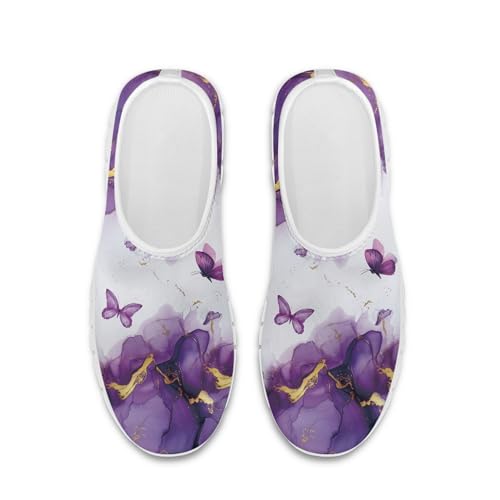 Image of Hummingbird Floral Print Lightweight Walking Shoes for Women Mesh Casual Sneakers Size 5-10.5