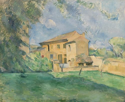 Impressions d'art Mural haut de gamme de Paul Cézanne, motif vintage 60x90cm