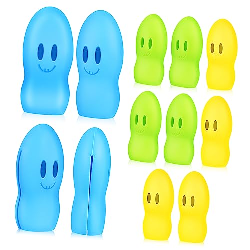 SHERCHPRY 12Pcs Silicone Toothbrush Covers with Ventilation Caps for Travel Home Outdoor Use Lightweight Compact Toothbrush