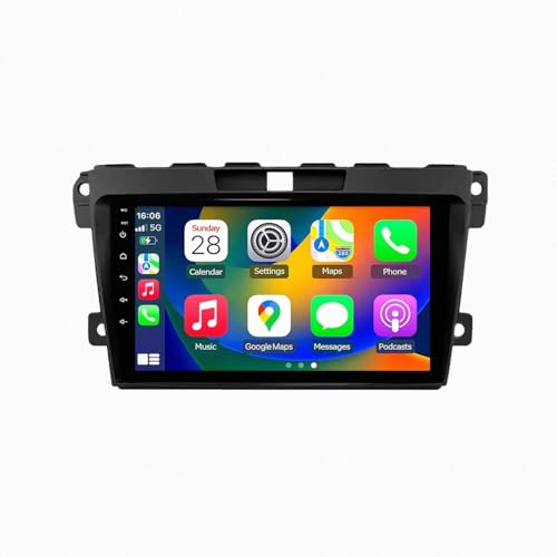 Estéreo de automóvil para Mazda CX-7, ideal para viajar con música y GPS