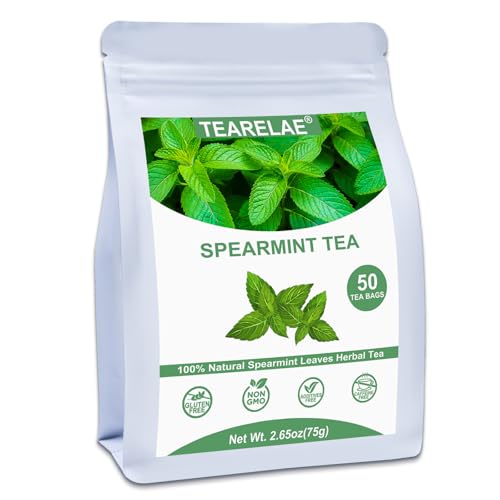 TEARELAE - Spearmint Tea - 1.5g x 50 Count -