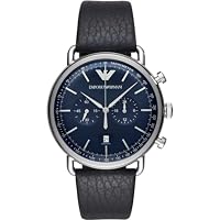 Emporio Armani Men's AR11105 Chronograph Quartz Blue Watch