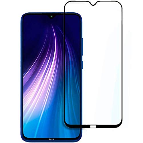 Película De Vidro Full Cover Cobre 100% 3D 5D 6D Redmi Note 8 Tela 6.3
