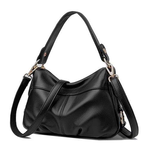 Image of Hobo Bags for Women PU Leather Crossbody Purses Trendy Shoulder Handbag Tote Bag Satchel Bag