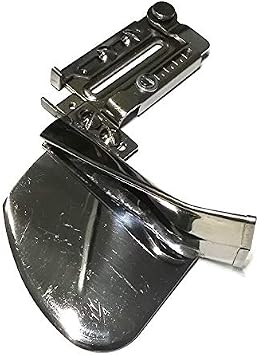 Sew link Sewing Machine Single Fold Tape Binder Binding Attachment with Swing Bracket Size 3/8 inches
