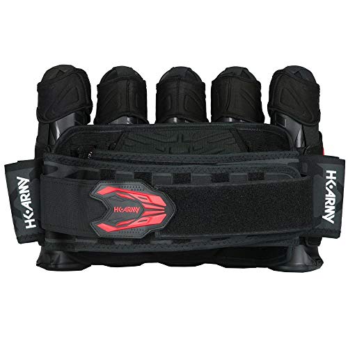Hk Army Zero G 2.0 Paintball Harness 5+4 Pod Pack - Black/Red #TOP2