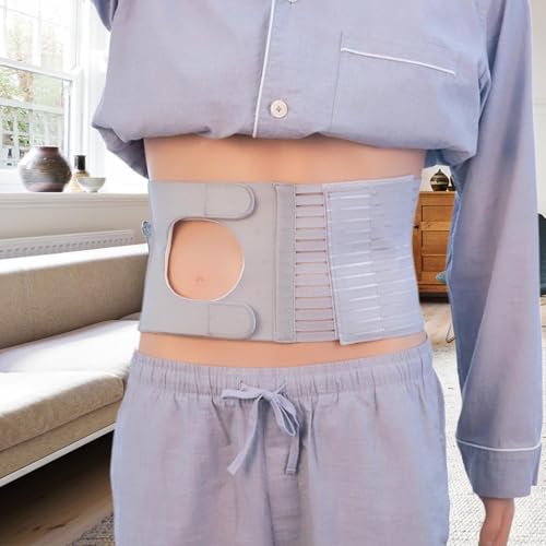 Cinturón abdominal para hombre contra la fatiga: correa ajustable de soporte protector 3