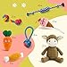 BALLONTE Welpenspielzeug Set 7-teilig für kleine Hunde – Kau- & Quietschspielzeug, Robustes Seilspielzeug, Beschäftigung & Zahnpflege für Welpen – Ungiftige Materialien, Spielzeug gegen Langeweile