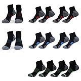 Reibung und Stoßschutz: Unsere Knöchelsocken verwenden das nahtlose Zehendesign und reduzieren die Reibung zwischen Zehen und Schuhen, um Blasen zu vermeiden. Kissen an der Spitze und im Boden mit dickerem Garn reduziert die Auswirkungen der Reibung bei Ihrer Bewegung. Diese niedrig geschnittenen Socken sind für Männer geeignet, die auch die beste Wahl zum Laufen, Gehen, Spielen aller Arten von Bällen, Outdoor- und Innenaktivitäten sind.