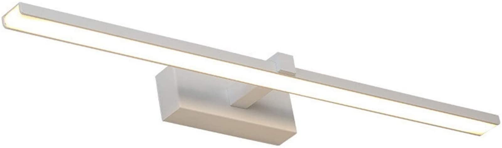 Miroir de salle de bain sans buée grâce à la lampe LED applique murale étanche