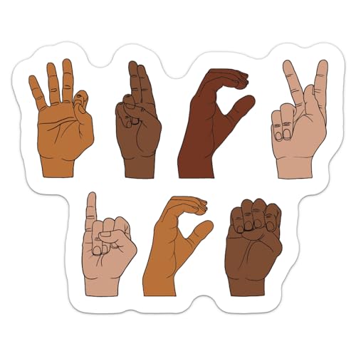 F..Ck Ice Hand Sign Language Anti Trump Sticker - Waterproof