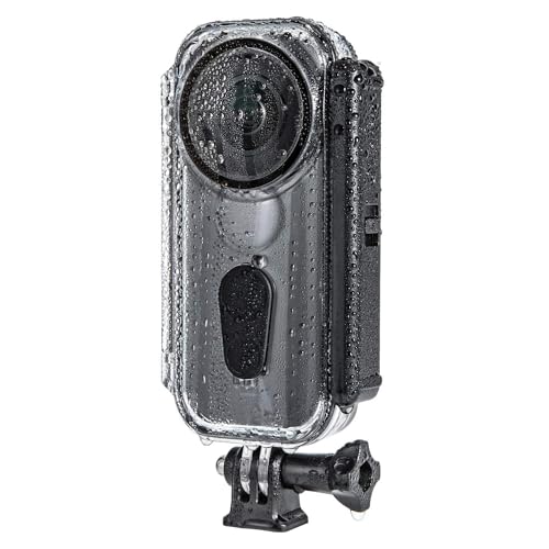 Taoric Housse de Protection pour la plongée avec boîtier étanche Compatible avec Insta360 One X, Convient aux Accessoires de la caméra 360 One X Panoramic Action