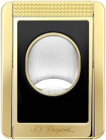 S.T. Dupont Cigar Cutter Stand - Black & Gold