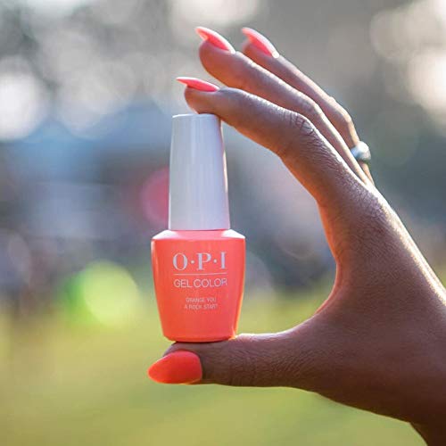 OPI Gelcolor Orange You A Rock Star? Vernis Gels 0.5 Oz
