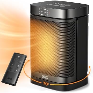 Dreo Space Heater, 1500W Portable Electric Heaters for Indoor Use...