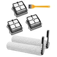 Lot De 2 Brosses De Rechange Pour Aspirateur Tineco IFloor 3 Breeze Plus - Poils Doux, Réduction De La Poussière